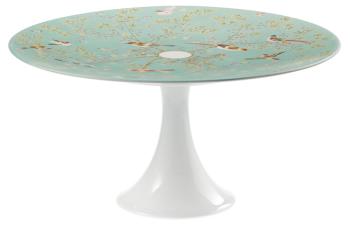 Petit four stand medium n&deg;1 turquoise background - Raynaud